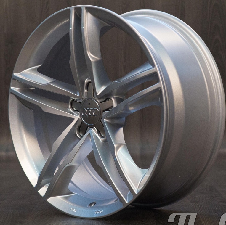 jante neuve 18' 5x112 s5 silver sport pour Audi / VW 8x18"